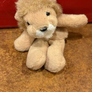 Vintage POCKET BEAN PALS LEO THE LION 1996 Original Pocket Beanpals Kelly Toy